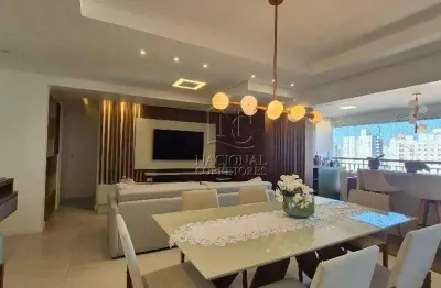 Apartamento à venda, 3 quartos, 2 suítes, 2 vagas, vila assunção - santo andré/sp