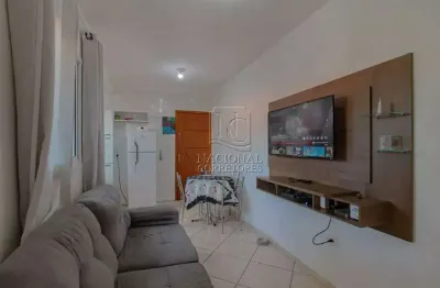 Apartamento à venda no jardim vila rica – santo andré, 2 dormitórios, 1 vaga coberta.