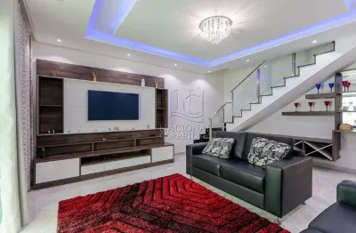 Sobrado à venda, 3 quartos, 3 suítes, 7 vagas, jardim rina - santo andré/sp