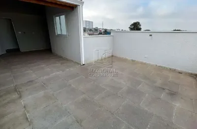 Cobertura sem condomínio para aluguel, 2 quartos, 1 vaga, vila curuçá - santo andré/sp