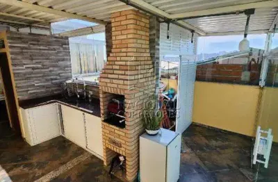 Cobertura sem condomínio à venda, 2 quartos, 1 suíte, 1 vaga, jardim santo alberto - santo andré/sp