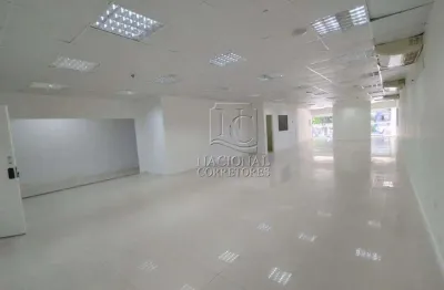 Salão comercial para locação com fino acabamento no centro de santo andré – 437m²