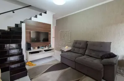 Sobrado à venda, 2 quartos, 1 vaga, parque capuava - santo andré/sp