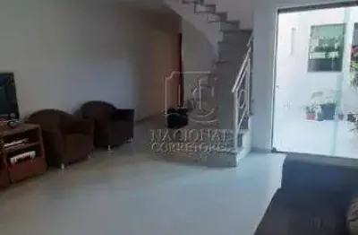 Sobrado à venda - 284m² - 3 quartos - 8 vagas - jardim las vegas - santo andré/sp.