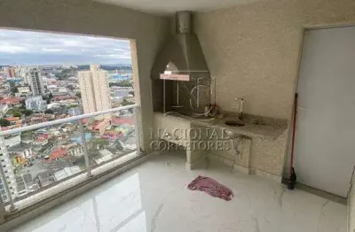 Cobertura para aluguel, 3 quartos, 2 suítes, 3 vagas, vila guarani - mauá/sp