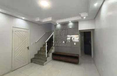 Sobrado para aluguel, 2 quartos, 2 vagas, jardim santo antônio - santo andré/sp