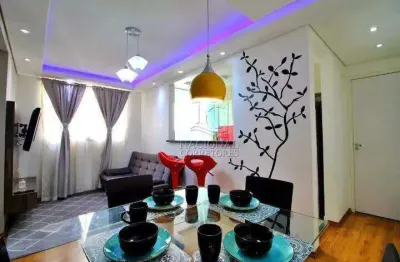 Apartamento à venda, 2 quartos, vila homero thon - santo andré/sp