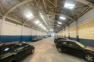 Galpão para locação com 1.237m² | casa branca em santo andré – sp