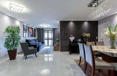 Apartamento à venda, 3 quartos, 3 suítes, 3 vagas, vila assunção - santo andré/sp