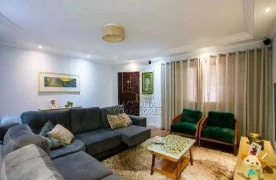 Sobrado à venda, 3 quartos, 1 suíte, 4 vagas, vila scarpelli - santo andré/sp