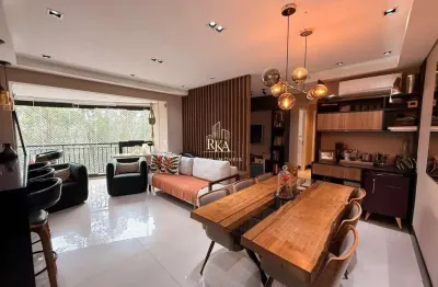 Apartamento à Venda no Bellagio EcoPark Alphaville com 2 dormitórios, sendo 1 su