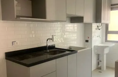 Studio com 50m², 1 suíte e 1 vaga de garagem coberta, disponível para locação no