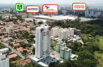 Apartamento de 62 m² Jardim Oriente - São José dos Campos, à venda por R$ 545.000 ou aluguel por R$ 2.600/mês