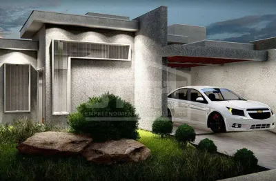 Linda casa em construção à venda, Jardim Imperial, LAGOA SANTA - MG