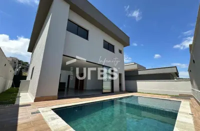 Casa em condomínio fechado com 4 quartos à venda na Rua Roseta, Jardins Barcelona, Senador Canedo