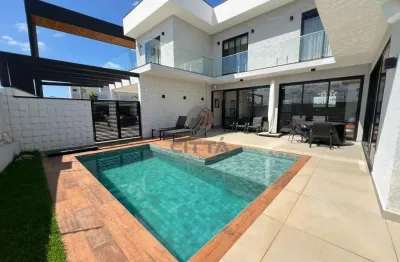 Casa em condomínio fechado com 3 quartos à venda na Avenida Alaôr Faria de Barros, 77777, Alphaville, Campinas, 315 m2 por R$ 3.150.000