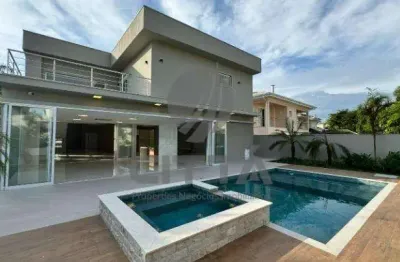 Casa em condomínio fechado com 4 quartos à venda na Rodovia Governador Doutor Adhemar Pereira De Barros Km, 363, Loteamento Alphaville Campinas, Campinas, 468 m2 por R$ 7.200.000