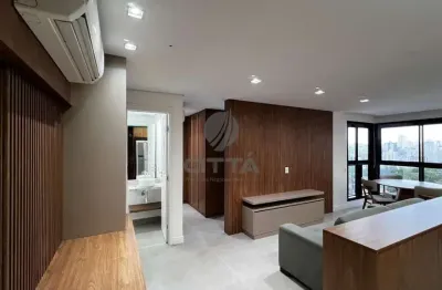 Apartamento com 1 quarto para alugar na Rua Doutor José Ferreira Camargo, 199, Nova Campinas, Campinas, 49 m2 por R$ 6.500