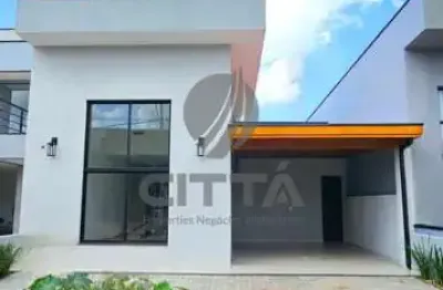 Casa em condomínio fechado com 3 quartos à venda na Avenida Luís Greco, 225, Vila Monte Alegre, Paulínia, 132 m2 por R$ 950.000