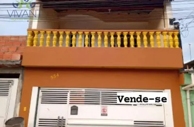 Sobrado com 3 dormitórios à venda por R$ 300.000,00 - Jardim Suzanópolis - Suzano/SP