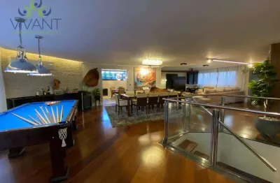 Apartamento Duplex com 4 dormitórios e 4 vagas, à venda, 460 m² por R$ 2.380.000 - Centro - Suzano/SP