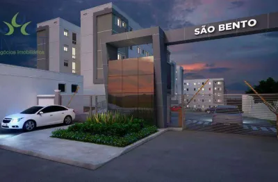 Apartamento com 2 dormitórios para alugar, 58 m² por R$ 2.040,00/mês - Vila Perracini - Poá/SP