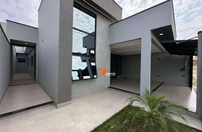 Casa com 3 dormitórios à venda, 138 m² por R$ 549.900,00 - Residencial Bongiovani - Presidente Prudente/SP