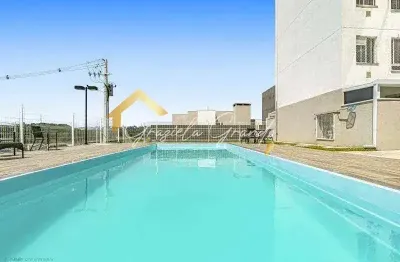 Oportunidade apartamento à venda em condomínio clube com piscina , 2 quartos no bonfim em almirante tamandaré.