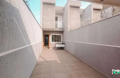 Sobrado novo à venda no parque são lucas - 3 dormitórios, suíte e 2 vagas