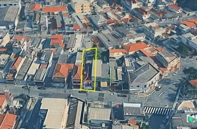 Vila alpina - terreno 173m² para construtores e investidores.