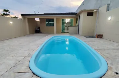 Casa com 2 quartos à venda no Piçarras, Guaratuba 