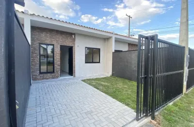 Vende se casa com arquitetura moderna, eliane, guaratuba/pr.