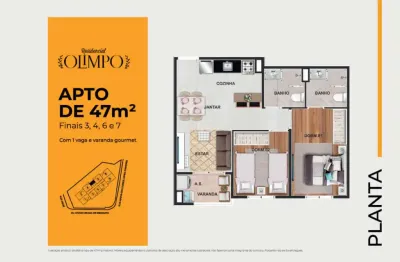 Apartamento com 2 quartos à venda na Avenida Otávio Braga de Mesquita, 899, Vila Flórida, Guarulhos
