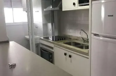 Apartamento 1 dorm/1 suíte com ar-condicionado – Frente, Barueri (Melville I/II)