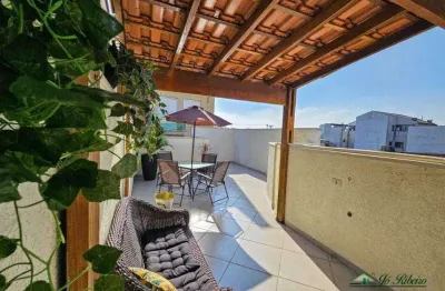 Cobertura com 2 dormitórios à venda, 73 m² por R$ 330.000,00 - Vila Junqueira - Santo André/SP