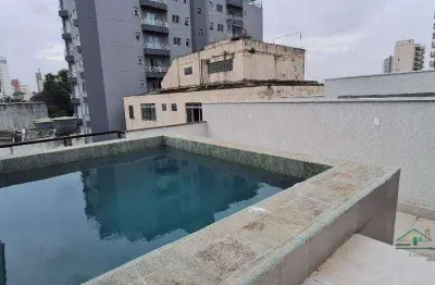 Cobertura com 3 dormitórios à venda, 140 m² por R$ 869.000,00 - Jardim Bela Vista - Santo André/SP