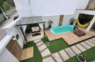 Casa com 2 dormitórios à venda, 215 m² por r$ 700.000 - taquara - rio de janeiro/rj