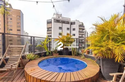 Cobertura com 2 dormitórios à venda, 80 m² por R$ 1.400.000 - Moema - São Paulo/SP
