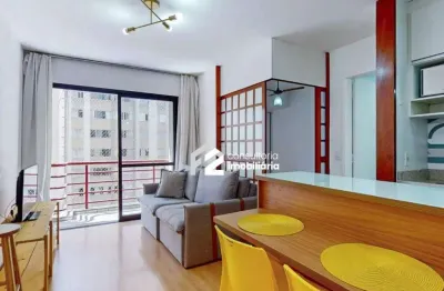 Apartamento com 1 dormitório à venda, 34 m² por R$ 499.000 - Moema - São Paulo/SP