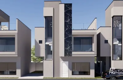 Sobrado Novo com Terraço Amplo, Churrasqueira e 2 Vagas – Acabamento Alto Padrão