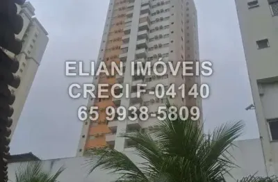 Apartamento 3 quartos/1 suíte com lazer completo no Edifício Pantanal