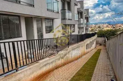 Casa duplex com 2 quartos, área privativa e 1 vaga de garagem no bairro alterosa 2ª seção