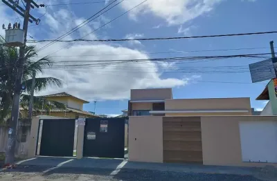 Casa para venda em rio das ostras, enseada das gaivotas, 3 dormitórios, 1 suíte, 1 banheiro, 2 vagas