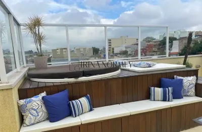 Condomínio residencial mandala vi - cobertura á venda 3 dormitorios, 166m² no bairro santa maria, santo andré/sp