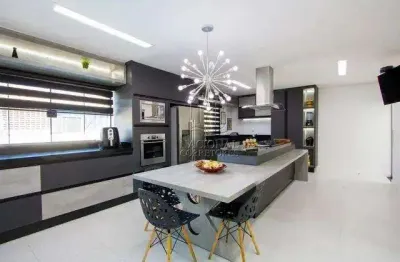 Sobrado com 3 dormitórios à venda, 386 m² - vila pires - santo andré/sp