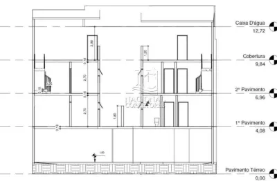 Cobertura com 3 dormitórios à venda, 178 m² por r$ 1.050.000 - campestre - santo andré/sp
