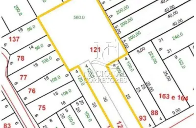 Terreno à venda, 680 m² por R$ 2.200.000,00 - Campestre - Santo André/SP