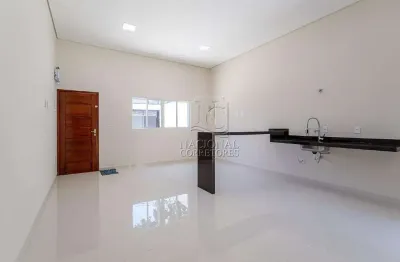 Excelente oportunidade – casa térrea nova - 3 quartos - 2 vagas em santo andré - jardim utinga, valor r$ 545.000,00