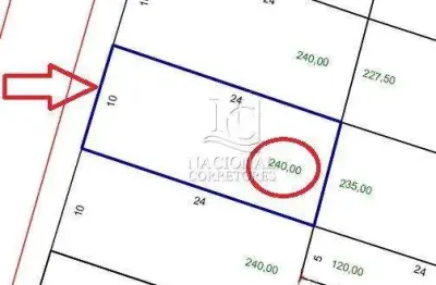 Terreno à venda, 240 m² por r$ 420.000,00 - vila camilópolis - santo andré/sp