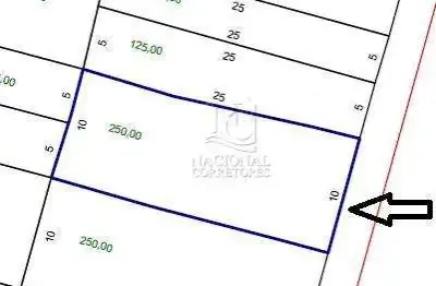 Terreno à venda, 250 m² por r$ 415.000,00 - parque capuava - santo andré/sp